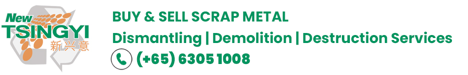 New Tsingyi - NTY - Scrap Metal Trade and Dismantling, demolition and destruction service in Singapore
